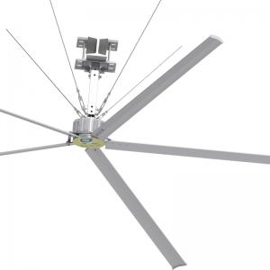 Gearless HVLS Fans For Logistic Warehouse