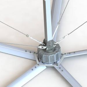 Industrial Ceiling HVLS Fans With High Technology