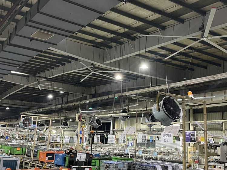The knowledge of big industrial HVLS ceiling fan