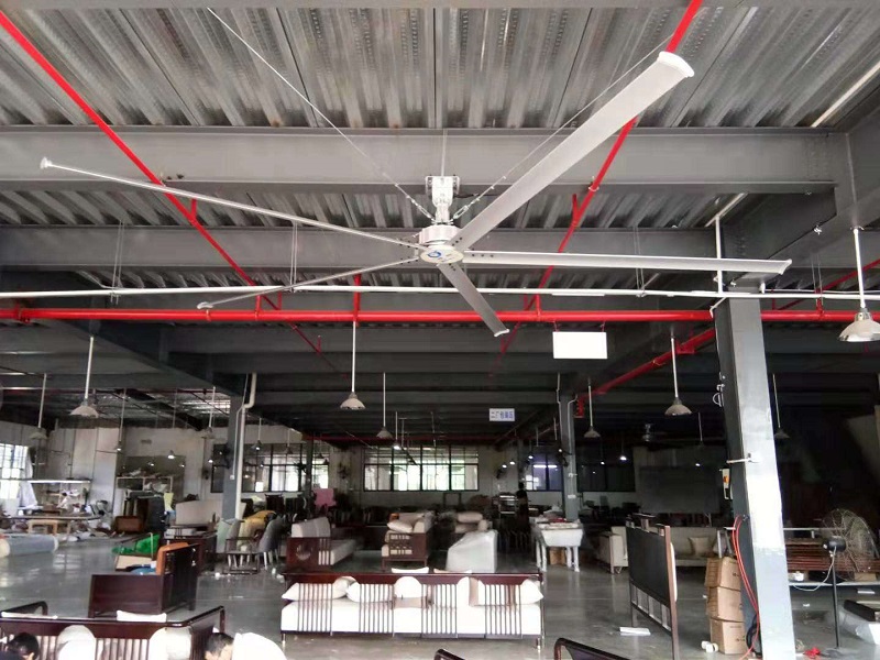 Qixiang Industrial ceiling fans, safety, ventilation, energy saving!